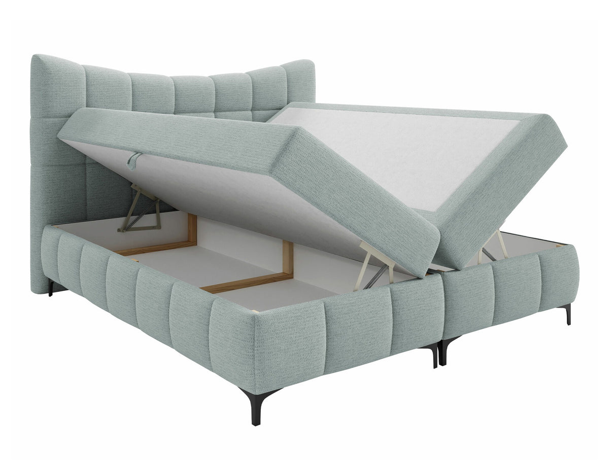 Kontinentális ágy Łóżko kontynentalne NOVA + topper Freya, Szín: Freya 210.28, Alvó felület mérete: 160 x 200 cm