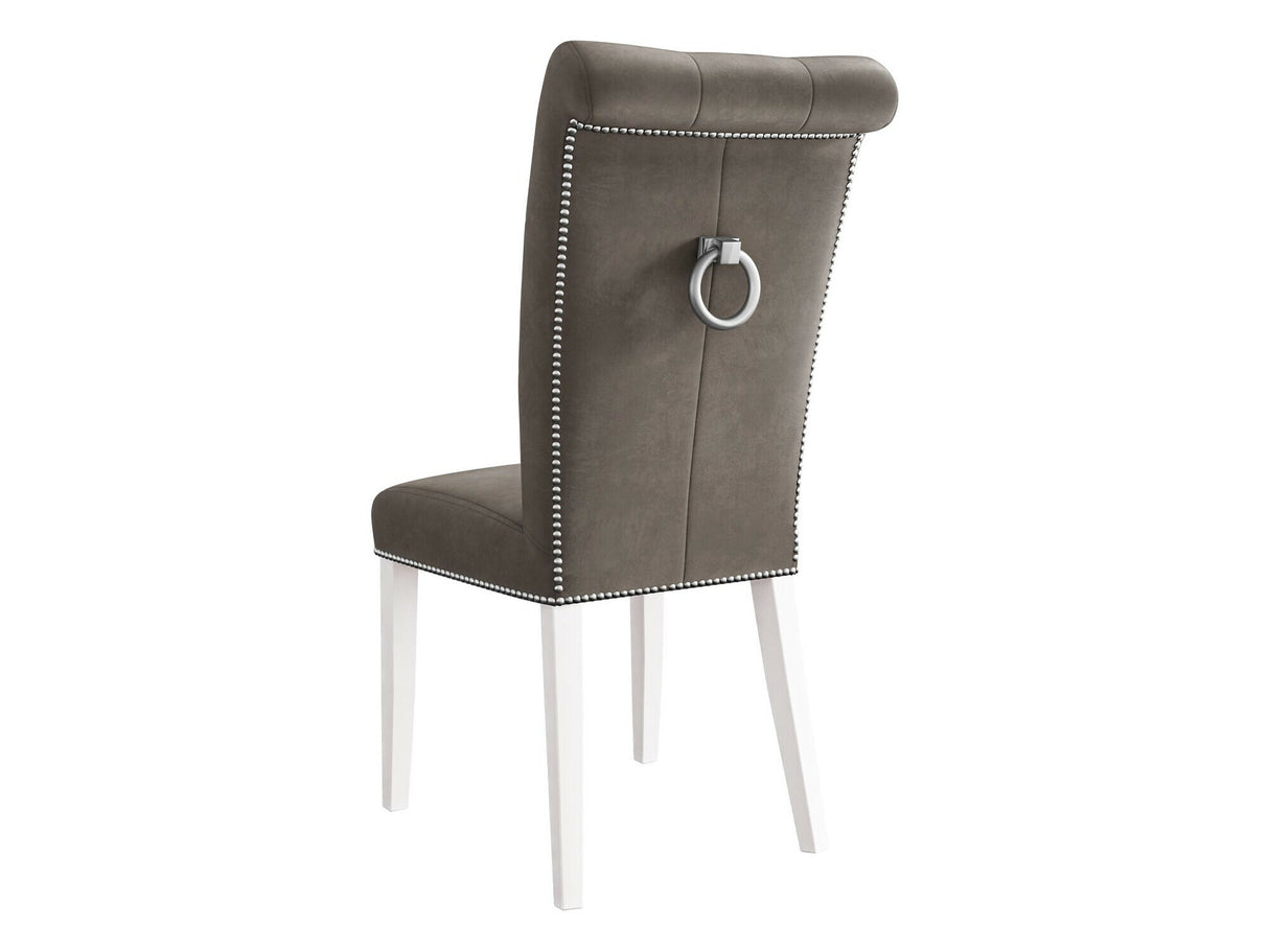 Szék Krzesło CHRISTINA, Szín: Magic Velvet 2209, Lábak színe: Fehér