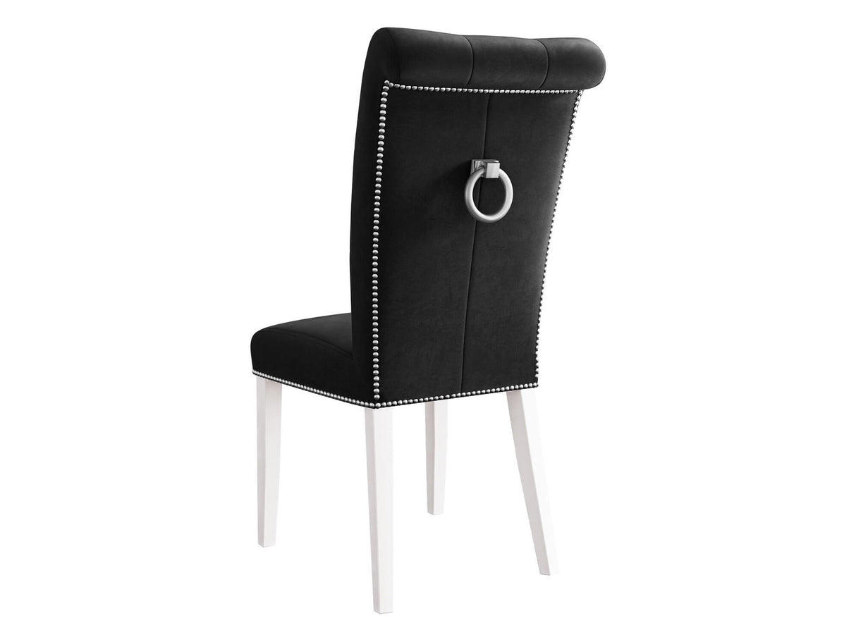 Szék Krzesło CHRISTINA, Szín: Magic Velvet 2219, Lábak színe: Fehér