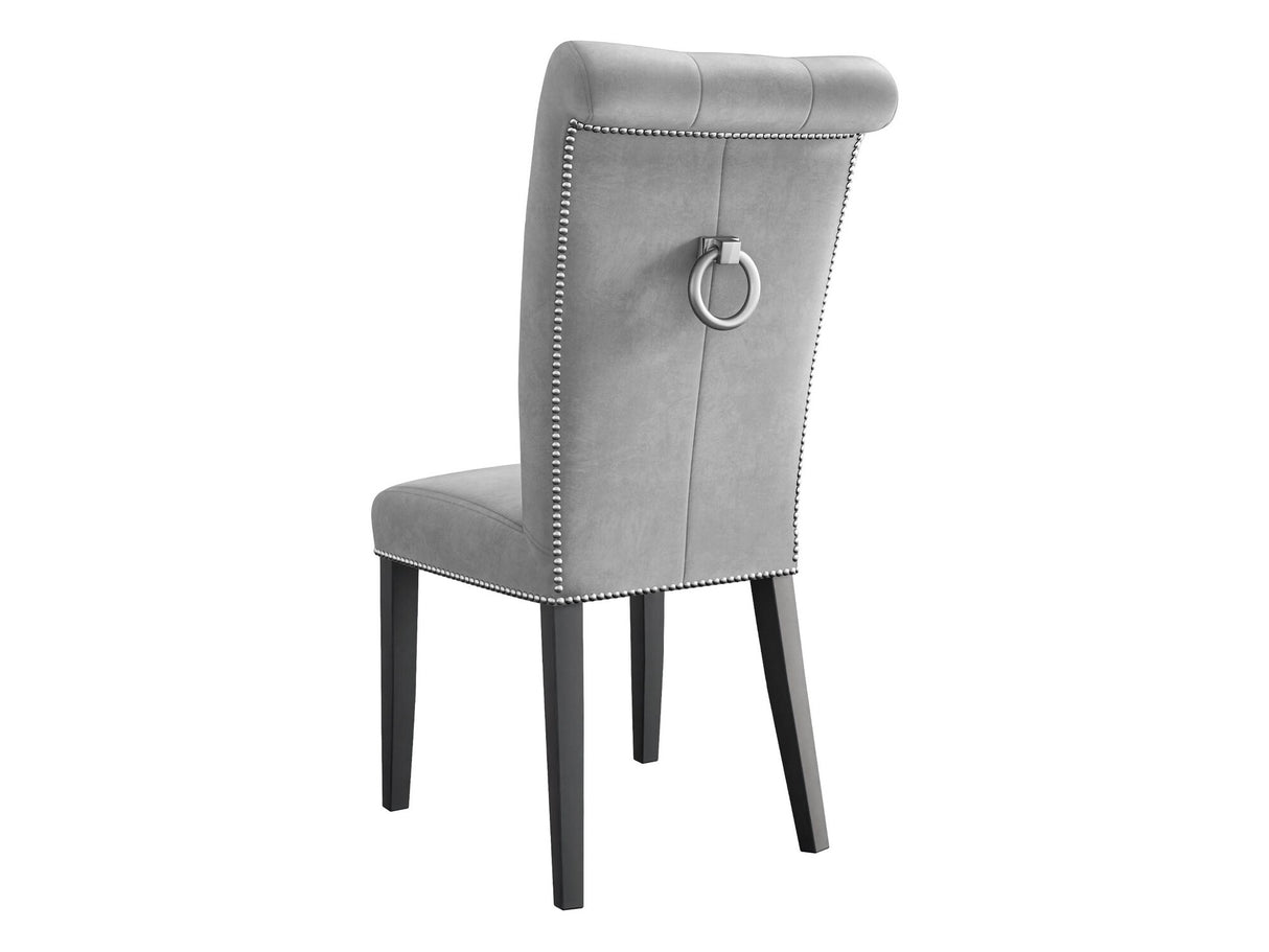 Szék Krzesło CHRISTINA, Szín: Magic Velvet 2240, Lábak színe: Fekete