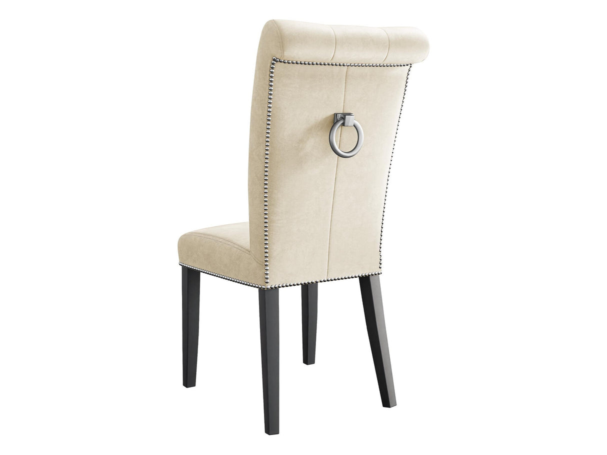 Szék Krzesło CHRISTINA, Szín: Magic Velvet 2250, Lábak színe: Fekete