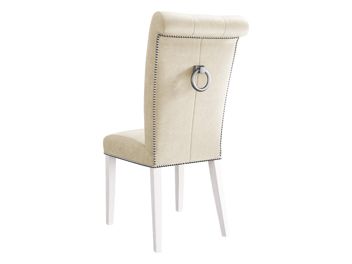 Szék Krzesło CHRISTINA, Szín: Magic Velvet 2250, Lábak színe: Fehér