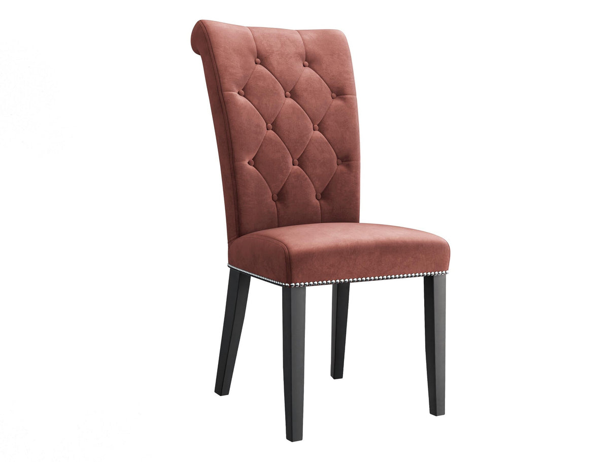 Szék Krzesło CHRISTINA, Szín: Magic Velvet 2258, Lábak színe: Fekete