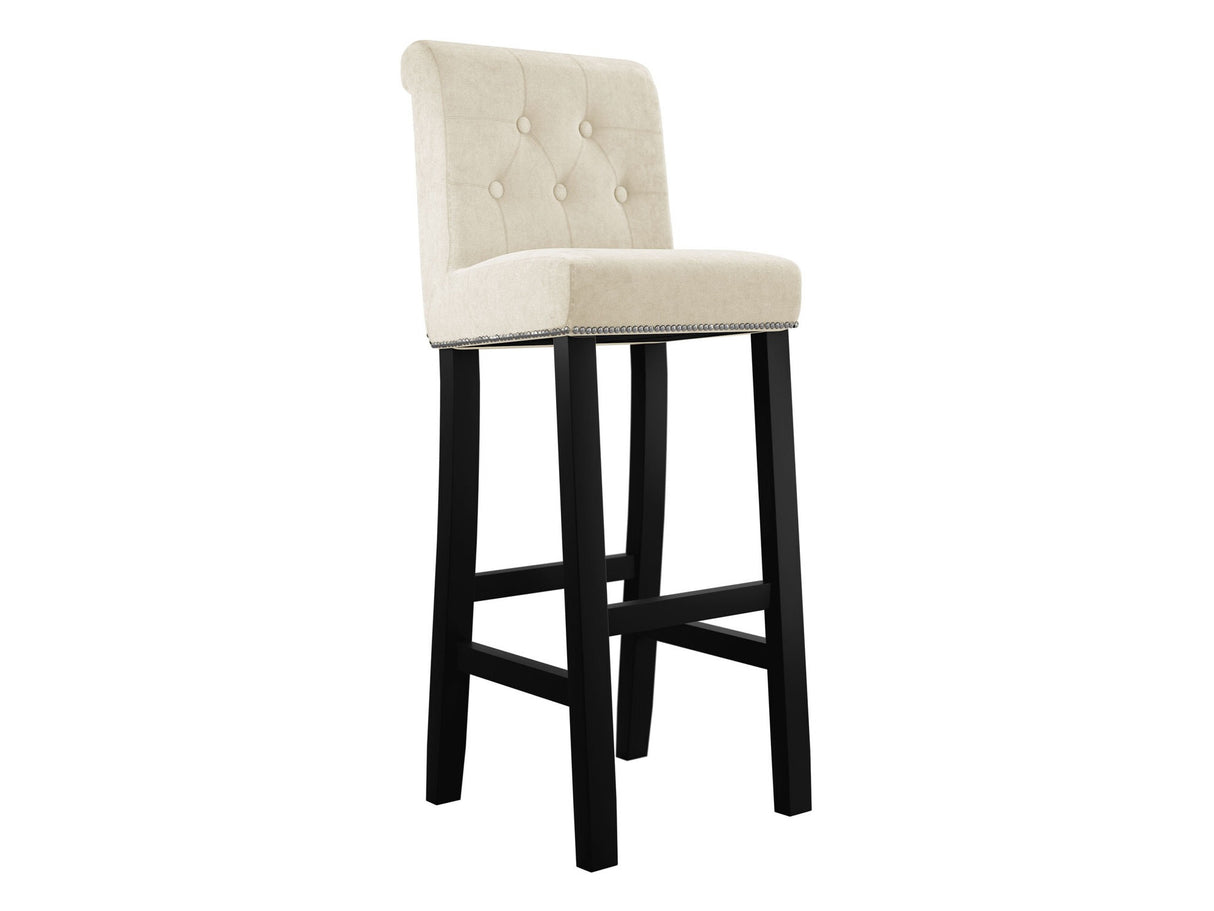 Bárszék Hoker CHRISTINA, Szín: Fekete + Magic Velvet 2250