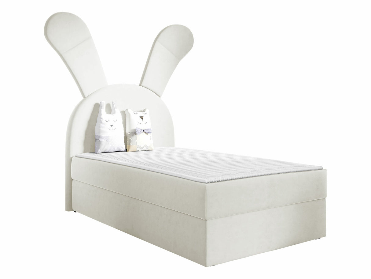 Kontinentális ágy Łóżko kontynentalne BUNNY LIGHT, Szín: Magic Velvet 2200, Változatok: Jobbos