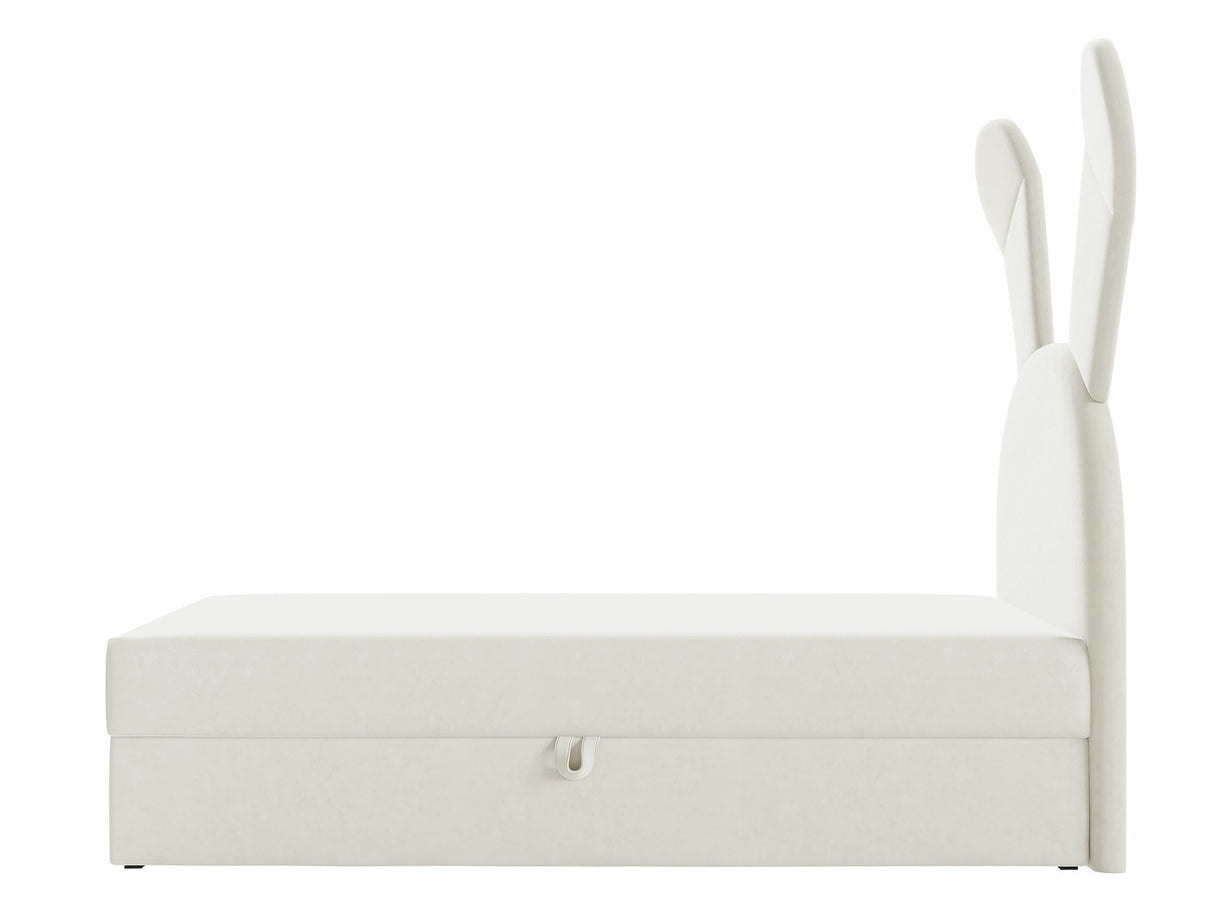 Kontinentális ágy Łóżko kontynentalne BUNNY LIGHT, Szín: Magic Velvet 2200, Változatok: Jobbos