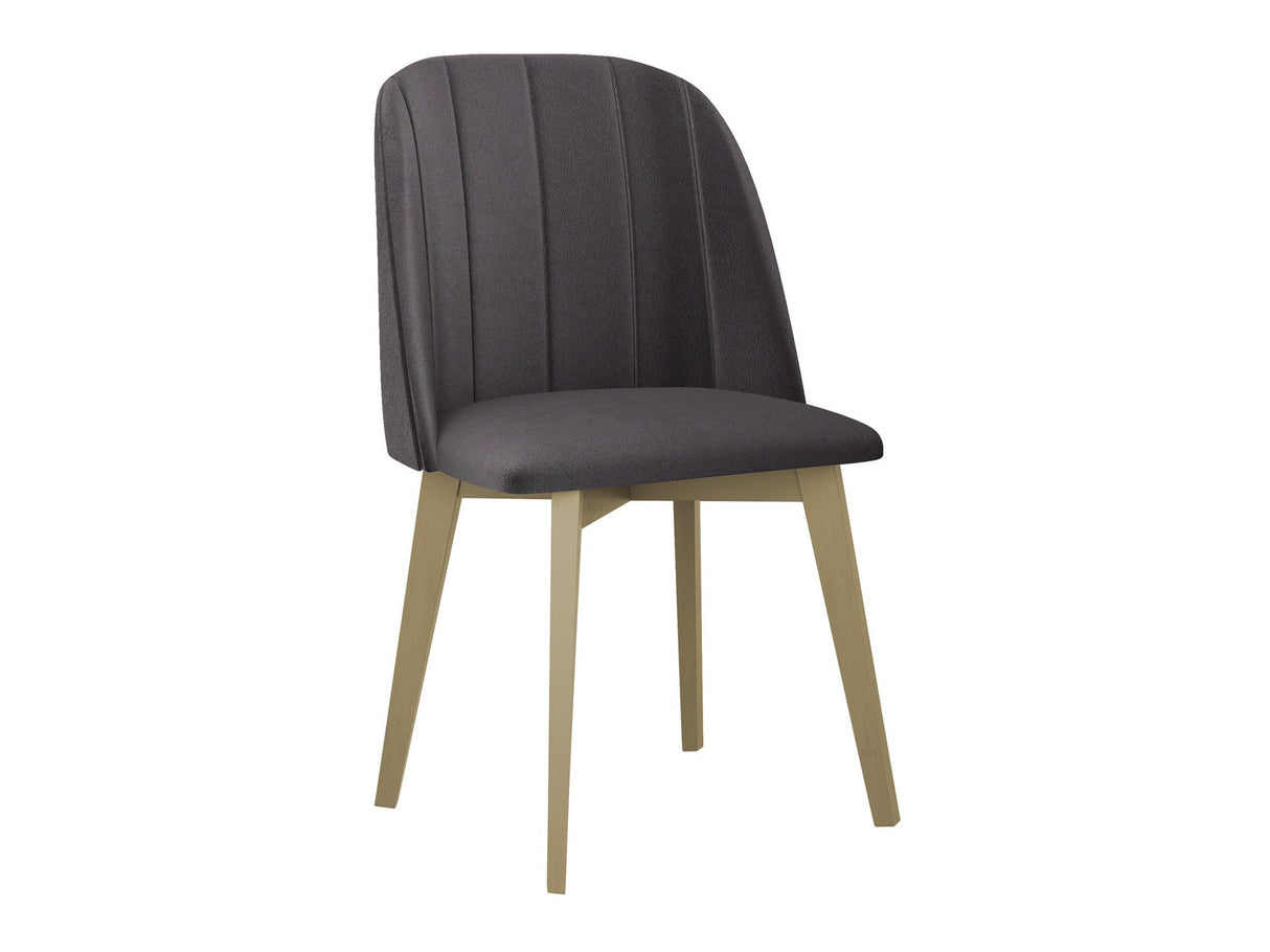 Szék Krzesło MONTI 3 PIK PROSTY, Kárpit: Riviera 97, Fa színe: Sonoma tölgy