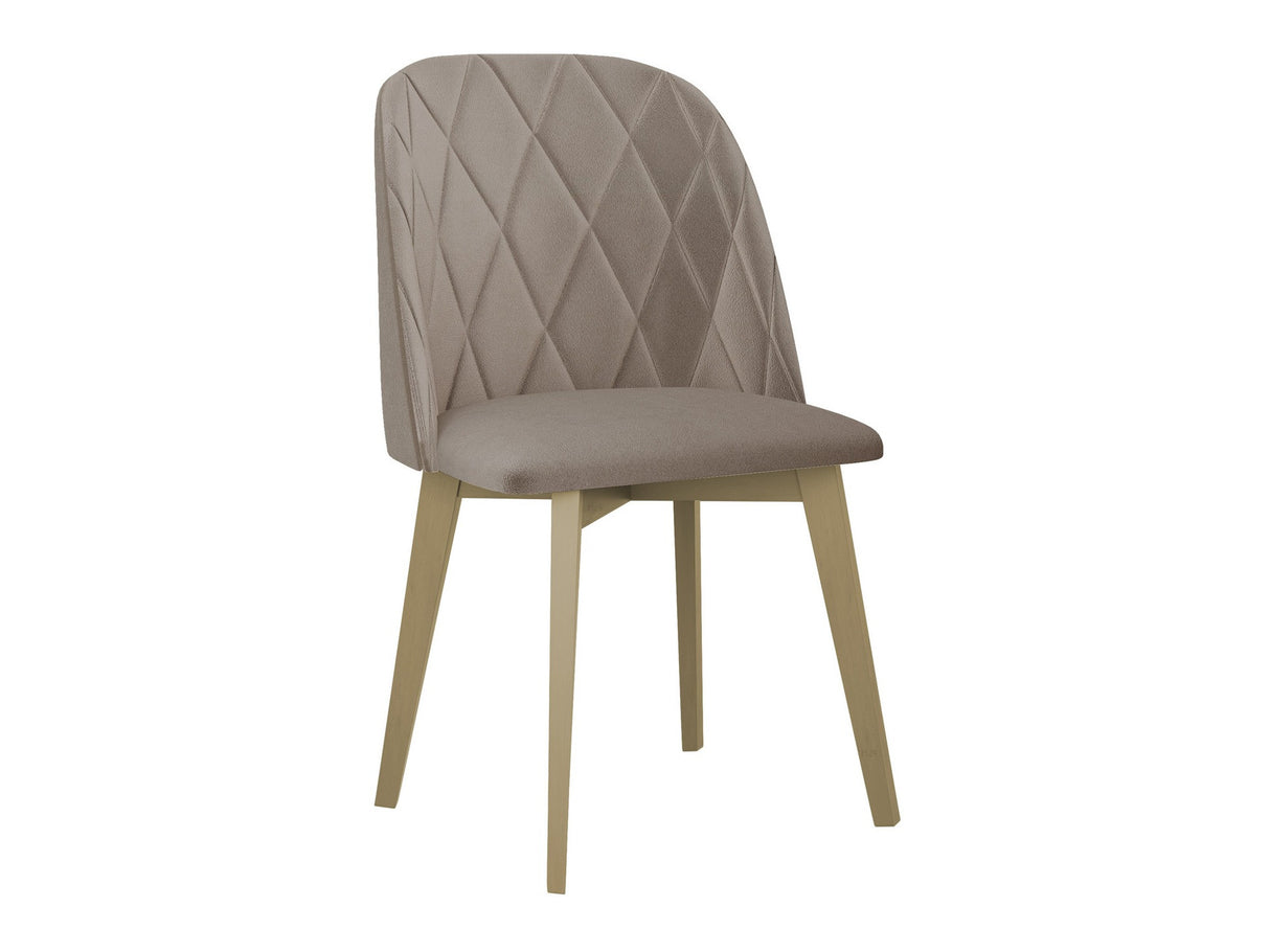 Szék Krzesło MONTI 3 PIK ROMB, Kárpit: Riviera 16, Fa színe: Sonoma tölgy