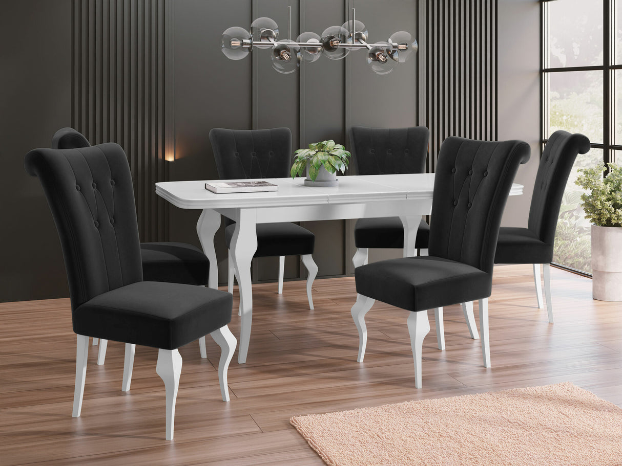 Szék Krzesło S63, Szín: Magic Velvet 2219