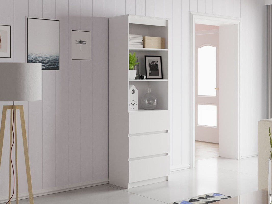 Könyvespolc Office RS 60 (Eleylin) Eleylin, Szín: Fehér