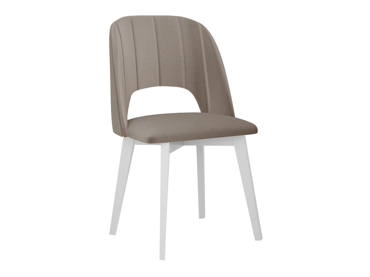 Szék Krzesło MONTI 4 PIK PROSTY, Kárpit: Riviera 16, Fa színe: Fehér