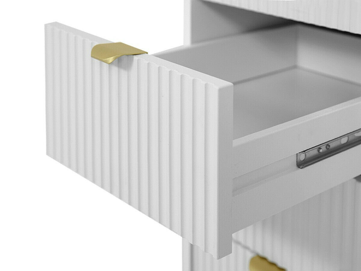 Íróasztal Biurko TIRENO BIS, Szín: Fehér