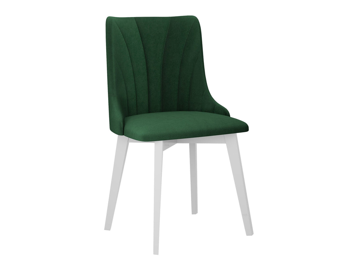 Szék Krzesło MONTI 5 PIK MUSZELKA, Kárpit: Riviera 38, Fa színe: Fehér