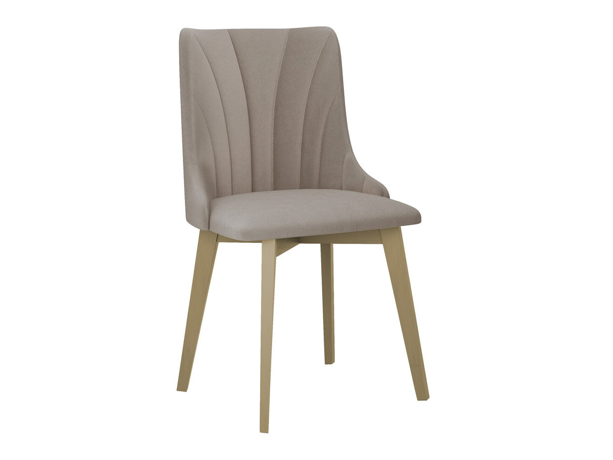 Szék Krzesło MONTI 5 PIK MUSZELKA, Kárpit: Riviera 16, Fa színe: Sonoma tölgy