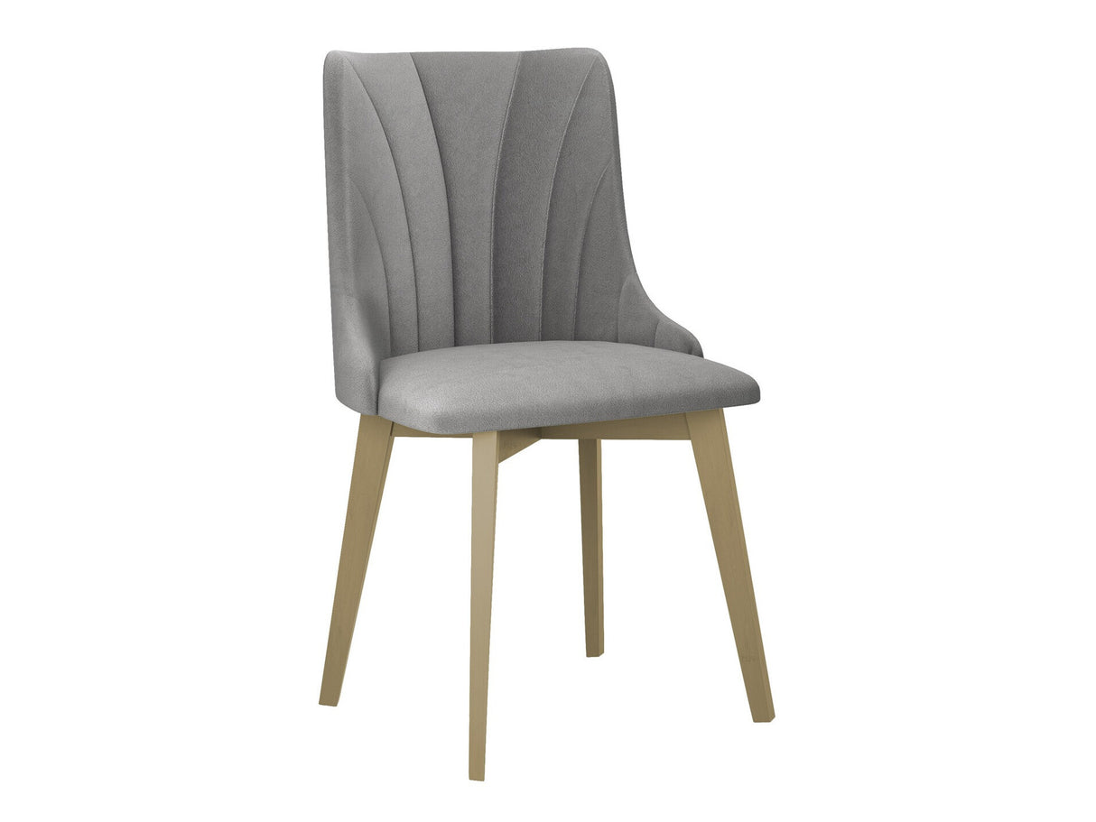 Szék Krzesło MONTI 5 PIK MUSZELKA, Kárpit: Riviera 91, Fa színe: Sonoma tölgy