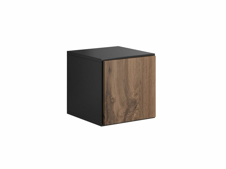 Fali szekrény Roco (Nessor NS05), Szín: Antracit + Wotan tölgy