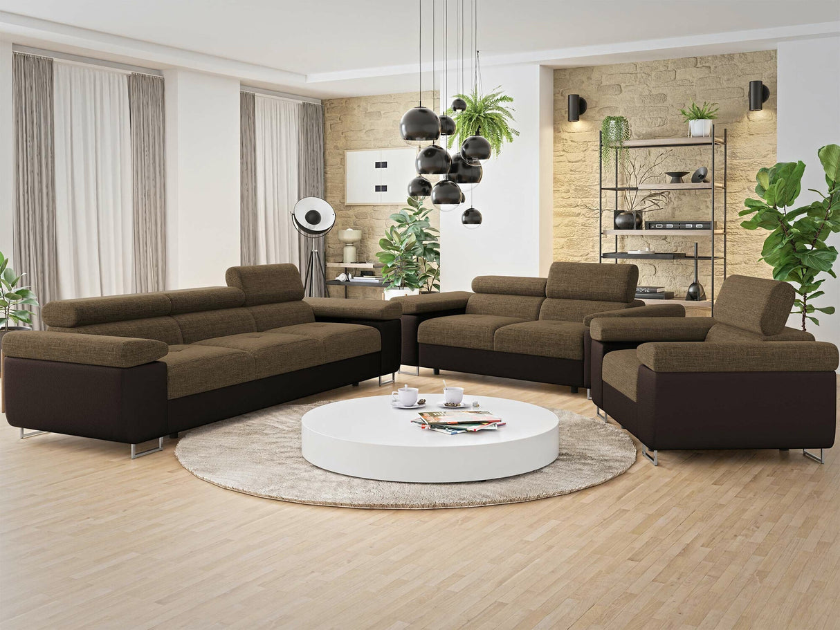 Kanapé Kanapé TOREZIO 3, Szín: Soft 066 + Lux 03