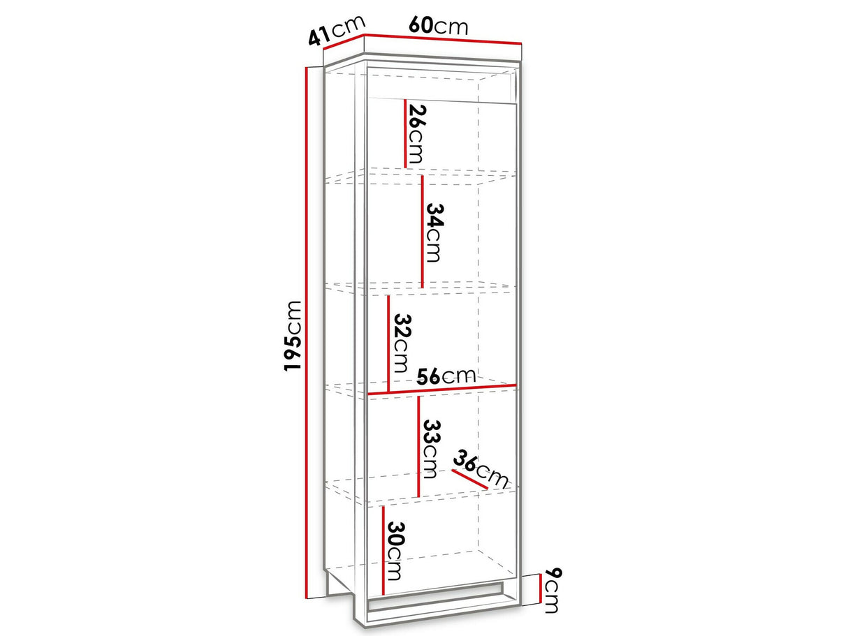 Könyvespolc 1D Quant QA-02