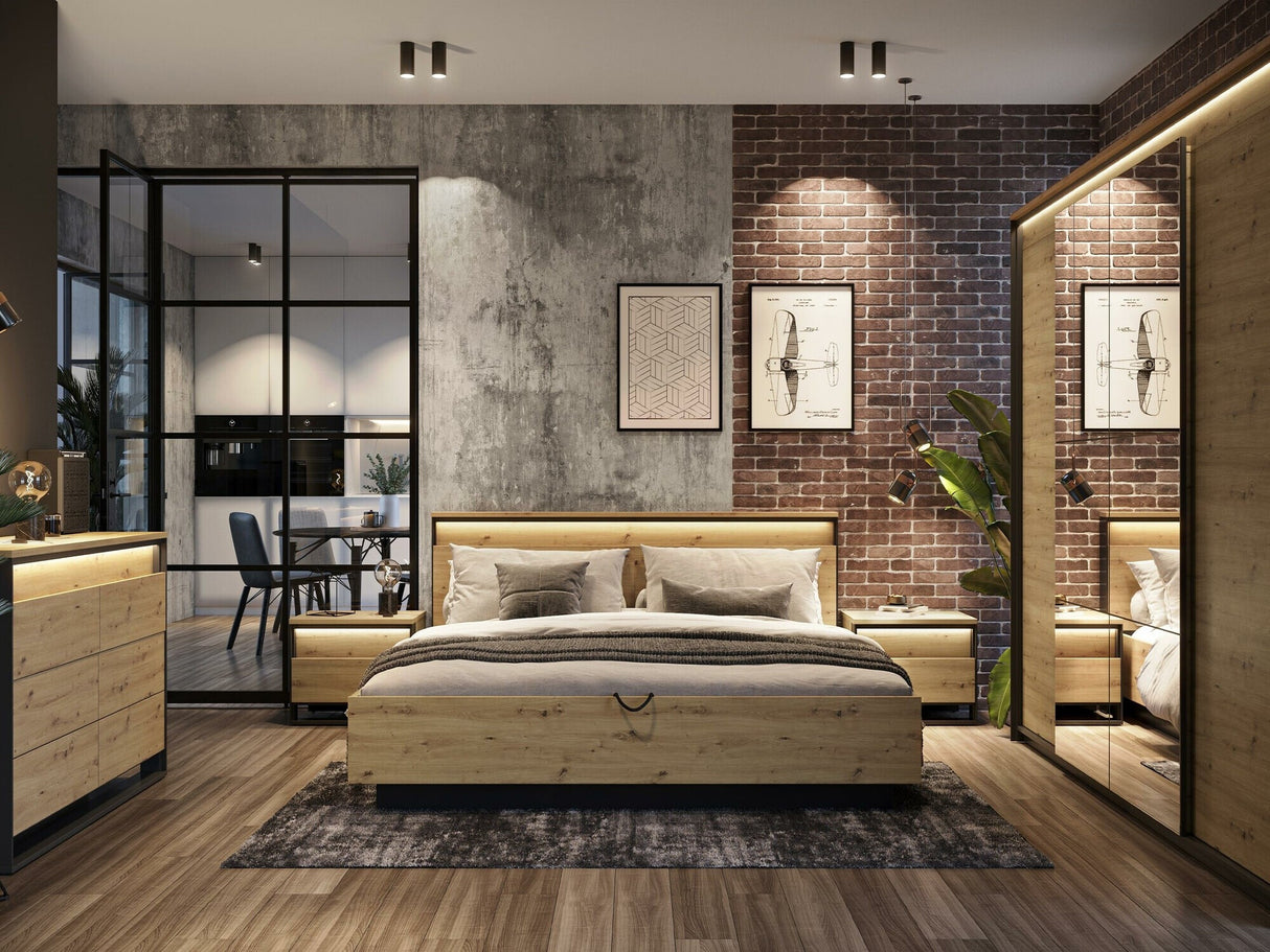 Ágy QUANT QS-02(160) QS2160DAC Alvó felület mérete: 160 x 200 cm