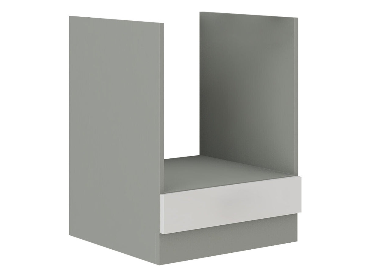 Moduláris szekrény beépített készülékekhez Multiline 60 DG BB (Szürke + Fényes fehér)