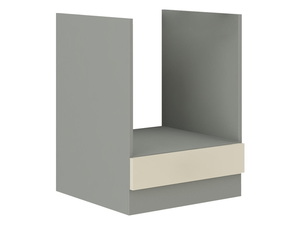 Moduláris szekrény beépített készülékekhez Multiline 60 DG BB (Szürke + Fényes krém)