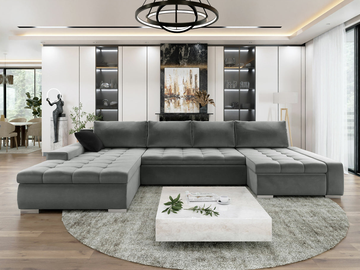 Sarokkanapé Caro (Caro), Szín: Magic Velvet 2217 + Magic Velvet 2219