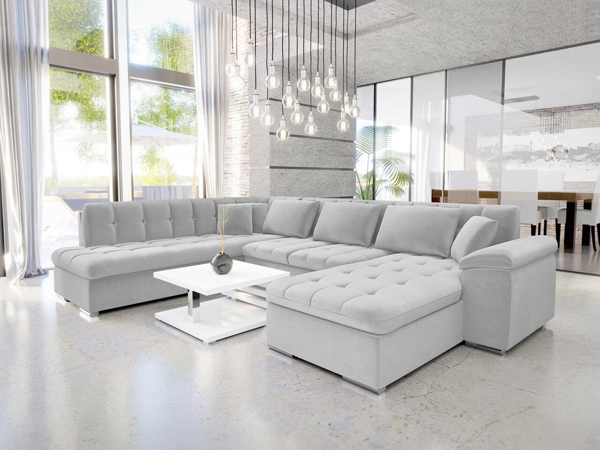 Sarokkanapé Niko Bis (Tony Bis) Toptextil, Szín: Hoton 204.01, Változatok: Jobbos