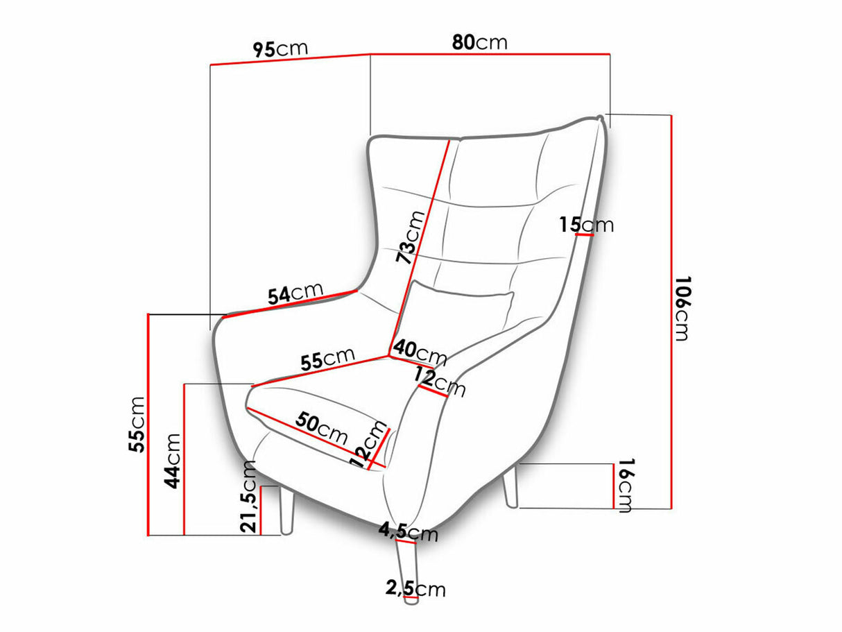 Fotel Estjanem (Florence), Szín: Aston 8