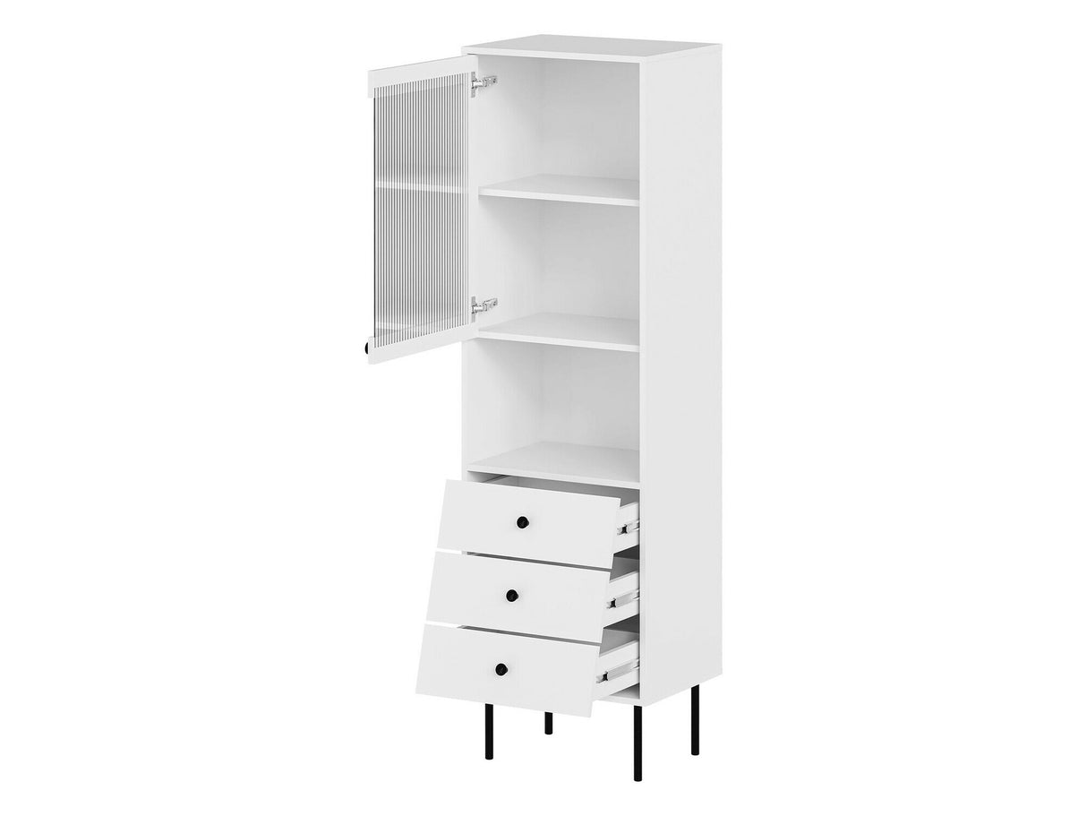 Könyvespolc Witryna VALERIO, Szín: Fekete