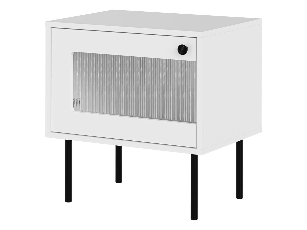 Éjjeliszekrény szett Szafka nemcna VALERIO 1D 2 szt., Szín: Fehér