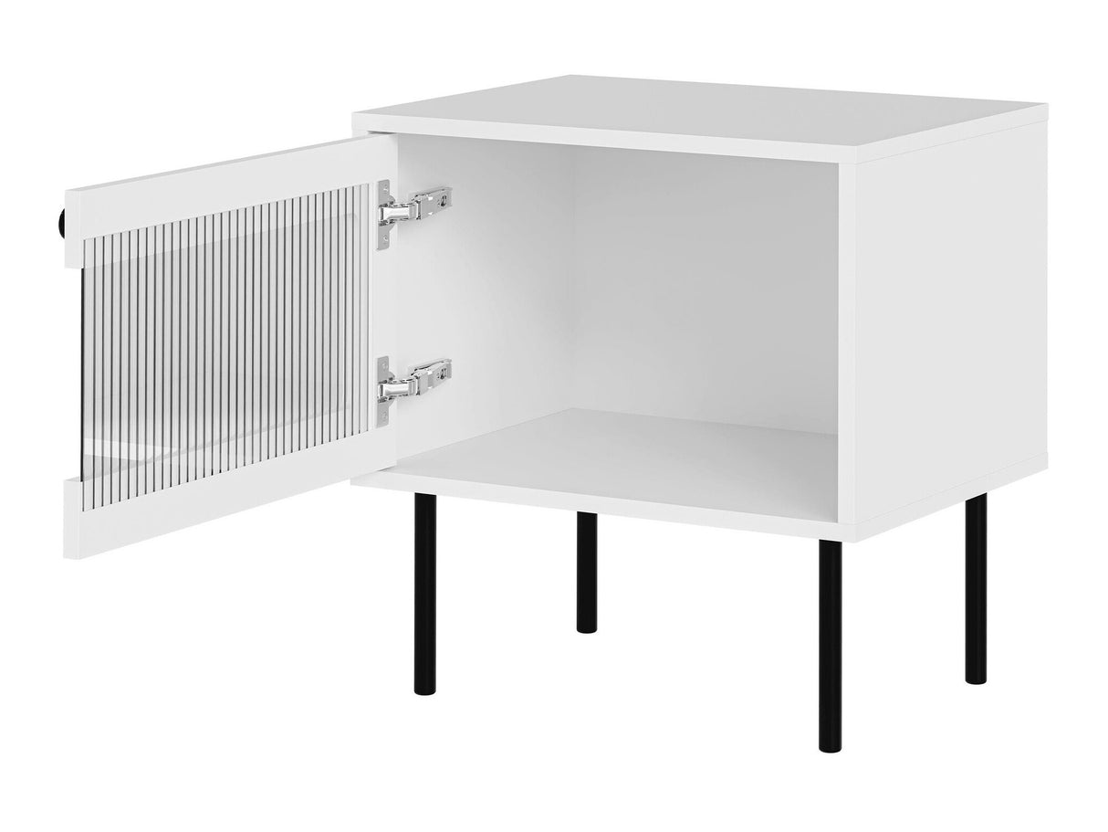 Éjjeliszekrény szett Szafka nemcna VALERIO 1D 2 szt., Szín: Fekete