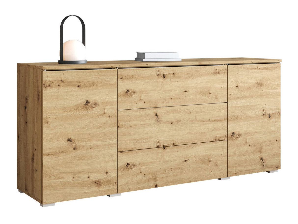 Komód VERA 150 (Sawoti), Szín: Artisan tölgy, Led világítás: Nem