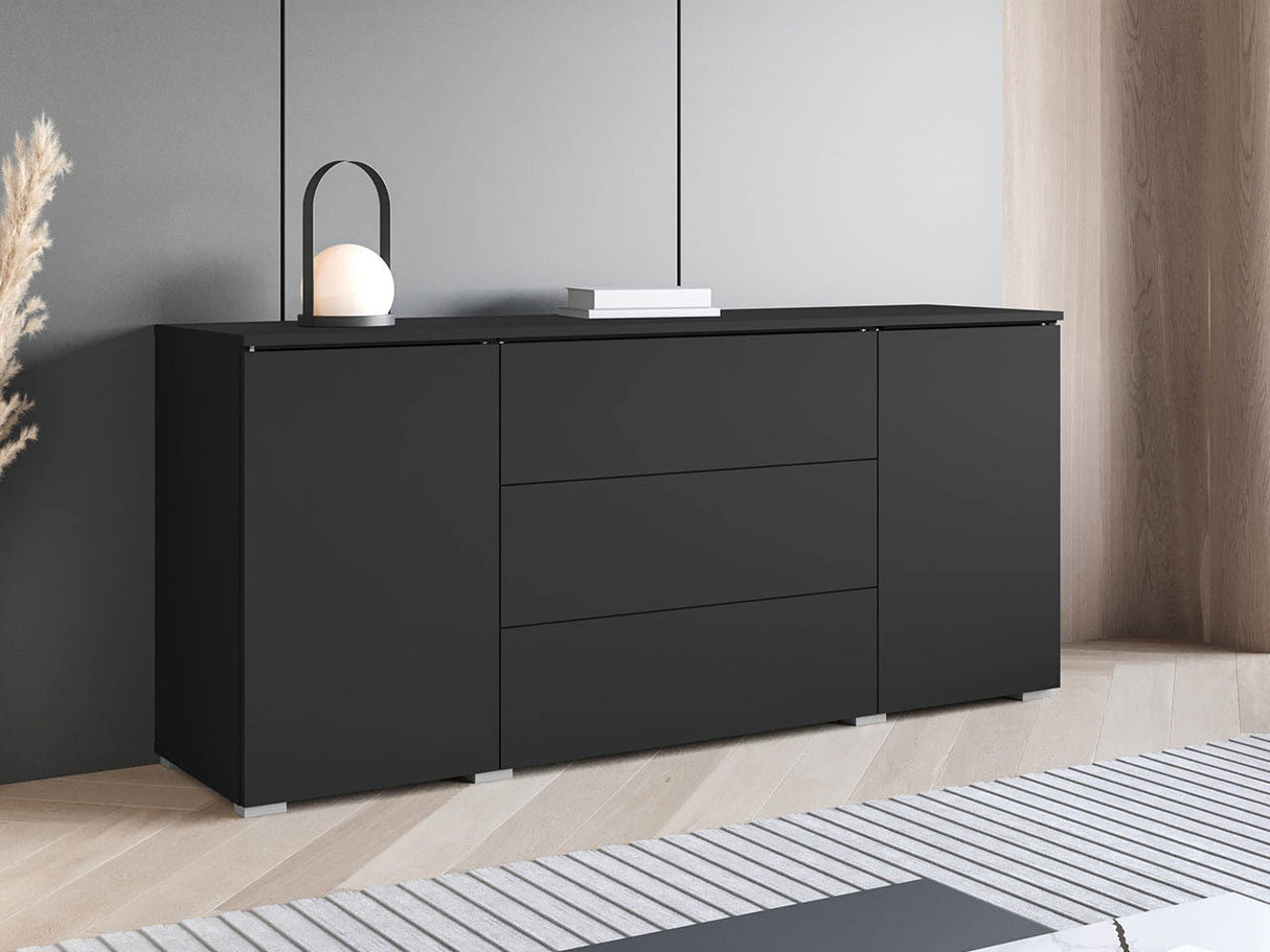 Komód VERA 150 (Sawoti), Szín: Grafit, Led világítás: Nem