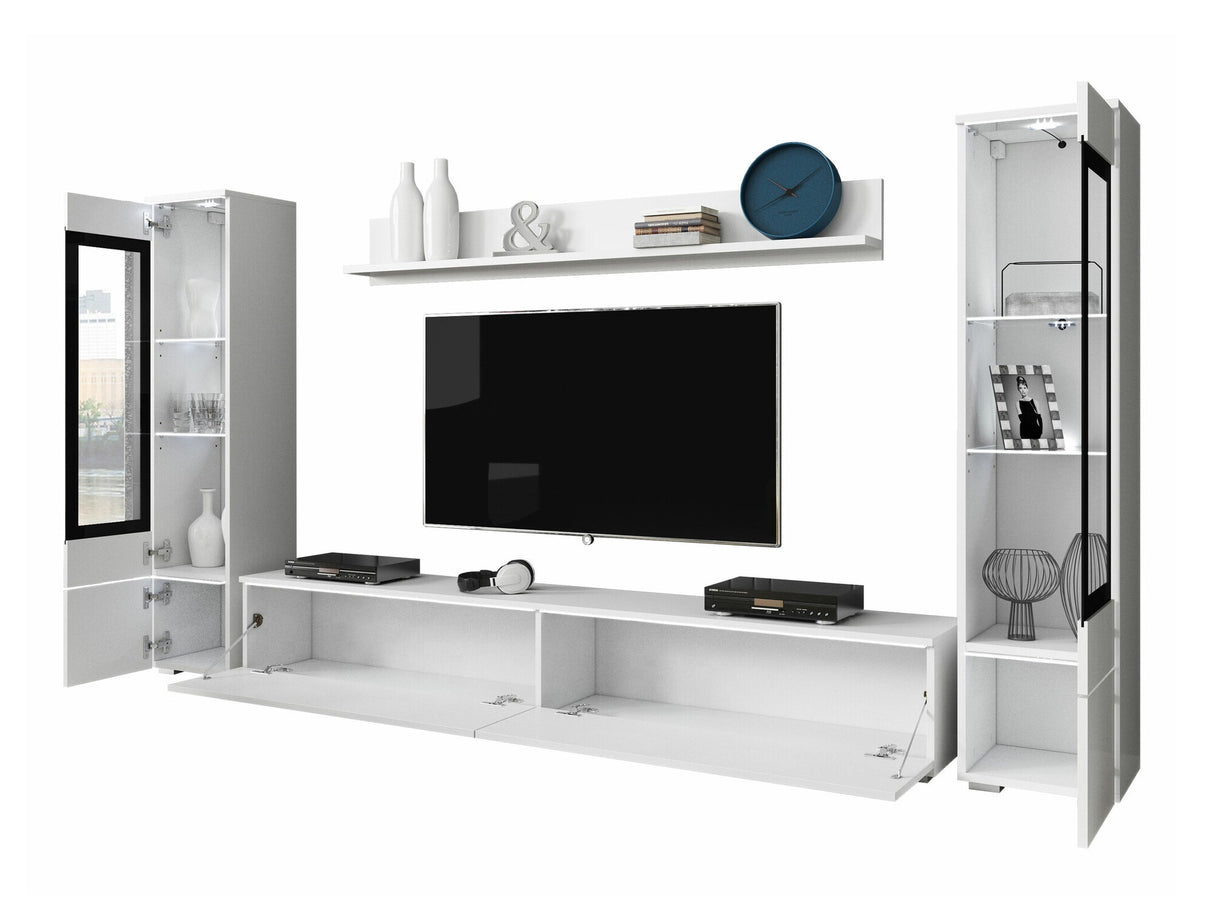 Nappali szett Vera II (Sawoti II), Szín: Artisan tölgy, Led világítás: Igen