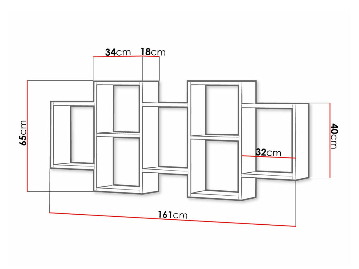 Polc Trio 001 (Cygni), Szín: Grafit
