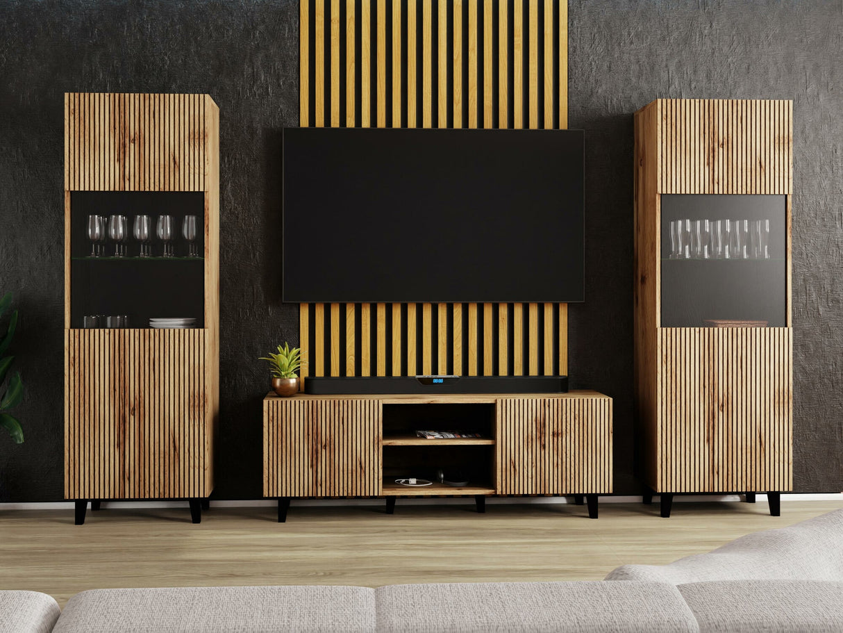 Nappali szett Meble VAMOS II, Szín: Wotan tölgy