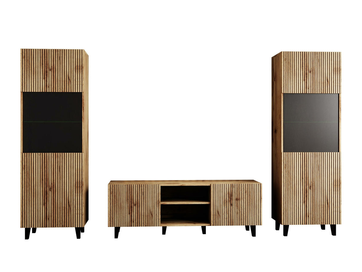 Nappali szett Meble VAMOS II, Szín: Wotan tölgy