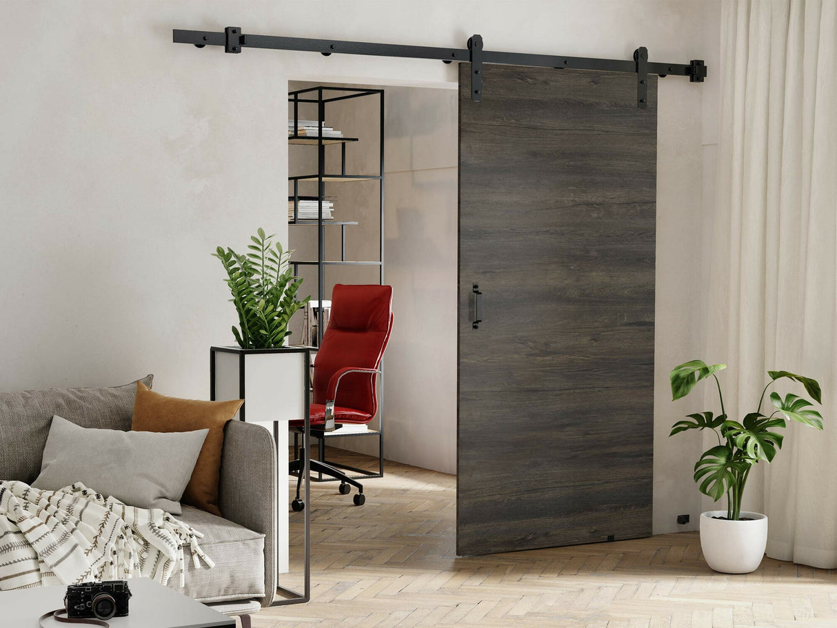 Tolóajtók Drzwi RETRO 80 + samodomykacz, Szín: Sötét kőris