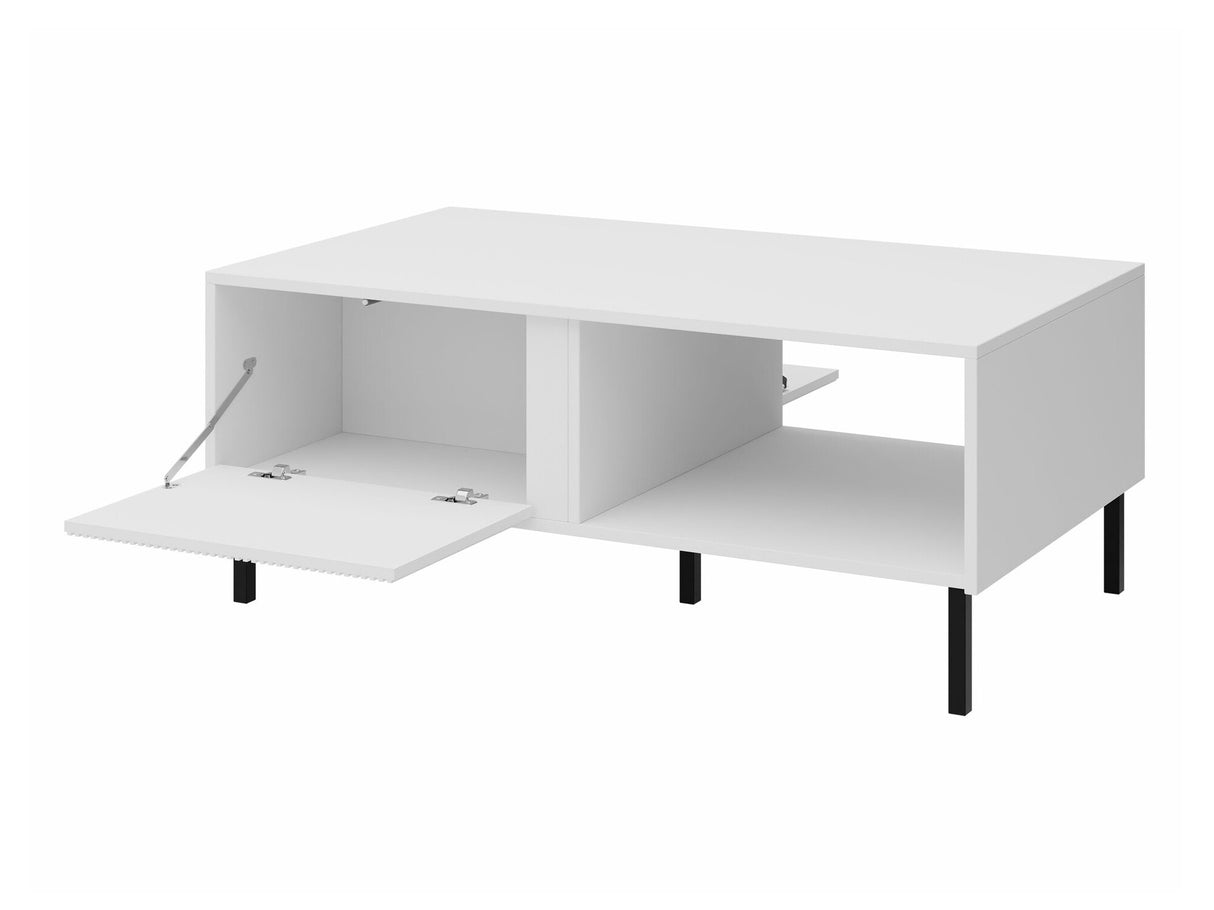 Dohányzóasztal MIA Regał 8 Stolik kawowy, Szín: Fehér