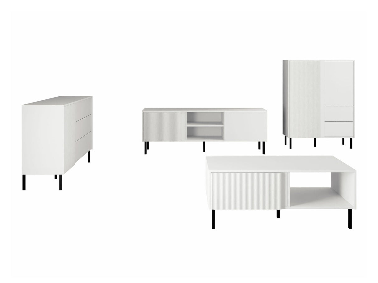 Nappali szett Meble MIA I, Szín: Fehér