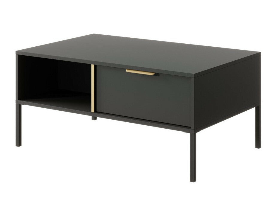 Dohányzóasztal Lars H stolik kawowy 2s - Antracyt