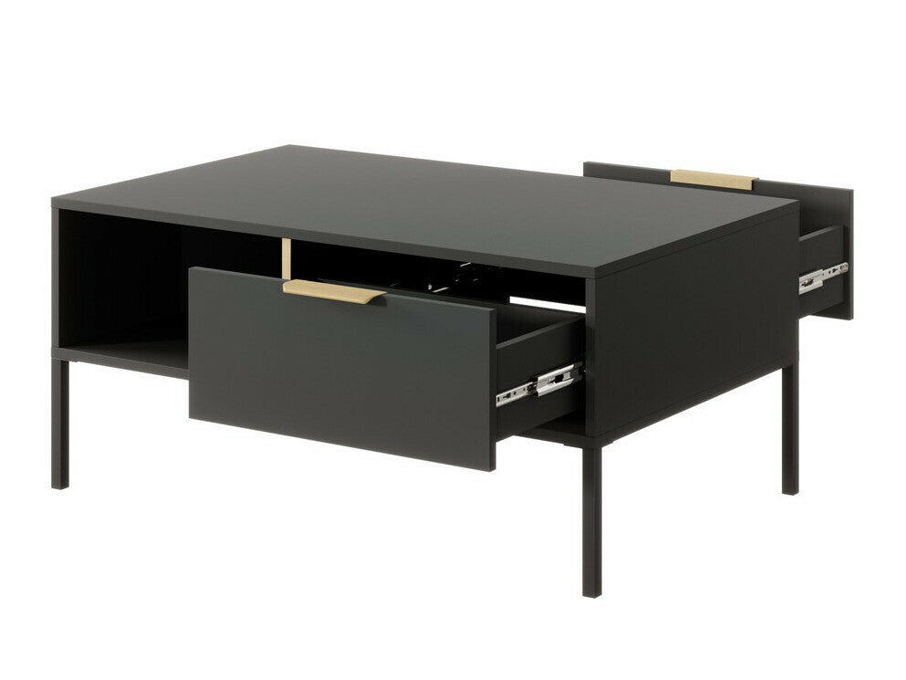 Dohányzóasztal Lars H stolik kawowy 2s - Antracyt