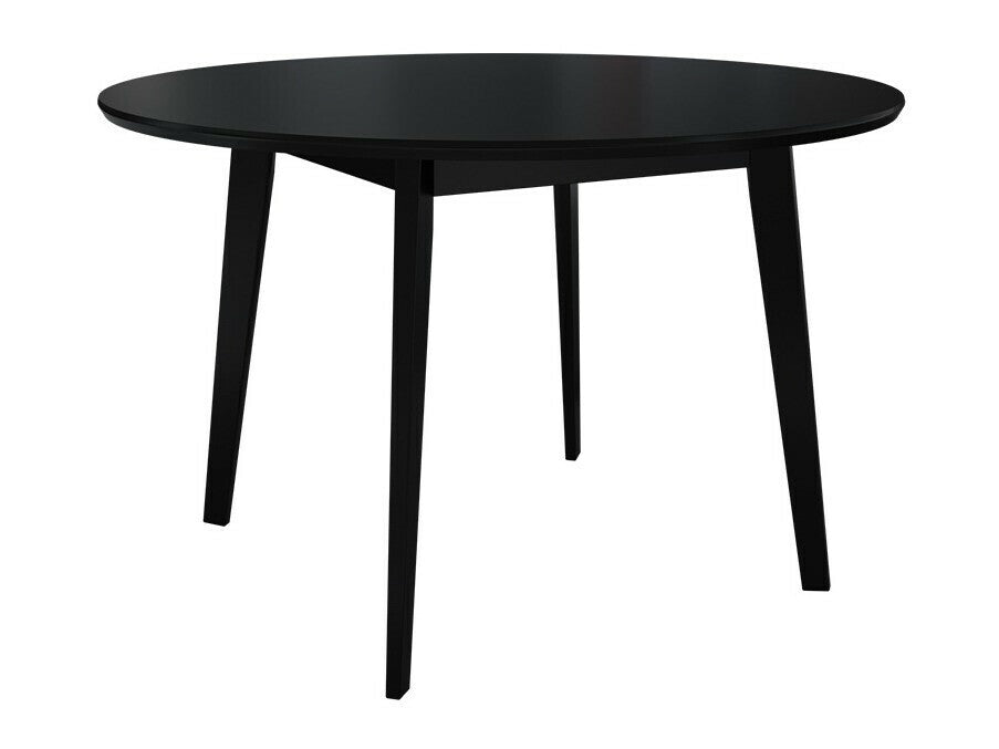 Étkezőgarnitúra Zestaw 04 4xS100 SKANDI FI, Szék színe: Barna + Magic Velvet 2219, Asztal színe: Fekete