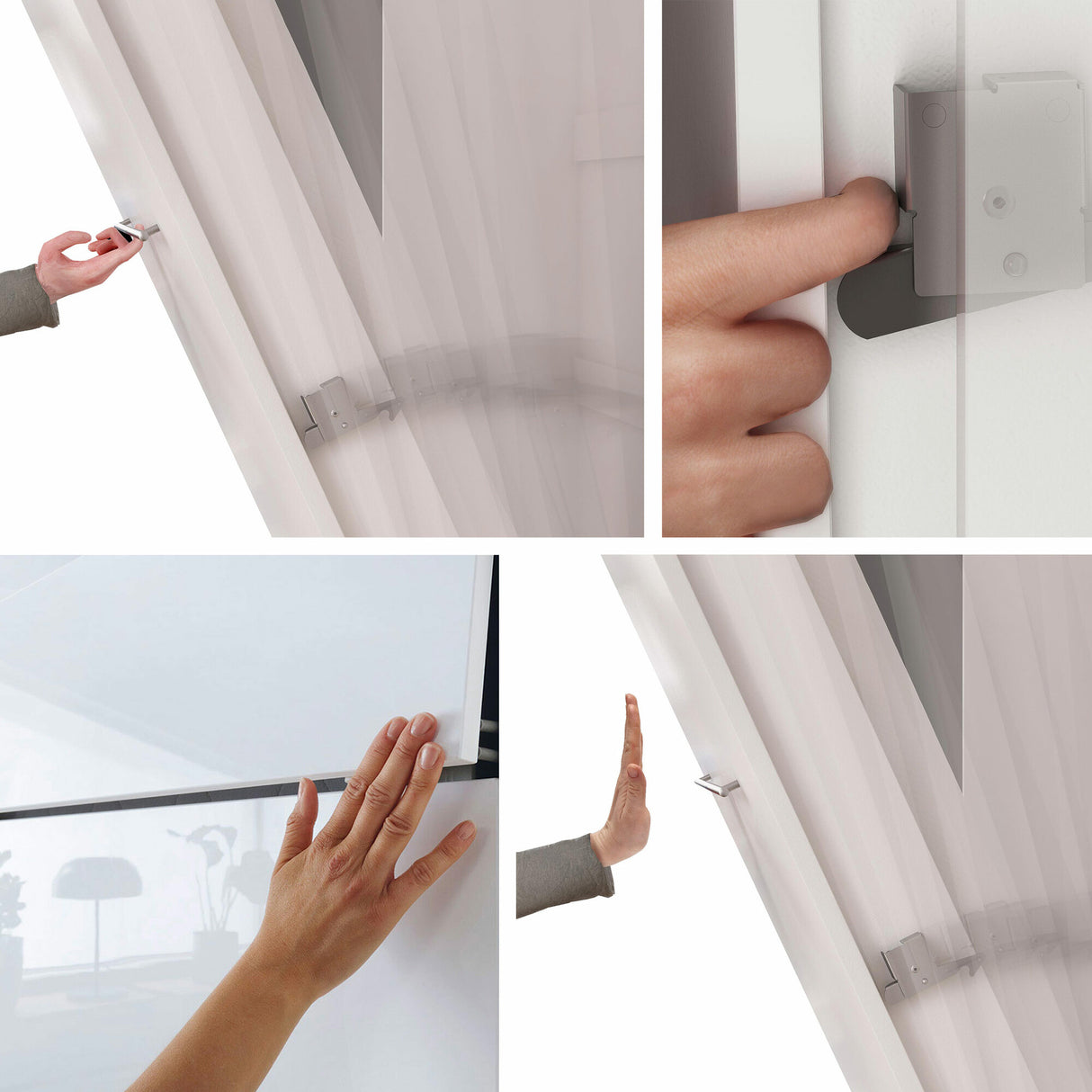 Bútorkészlet CONCEPT PRO, Szín: Fehér + Fényes fehér