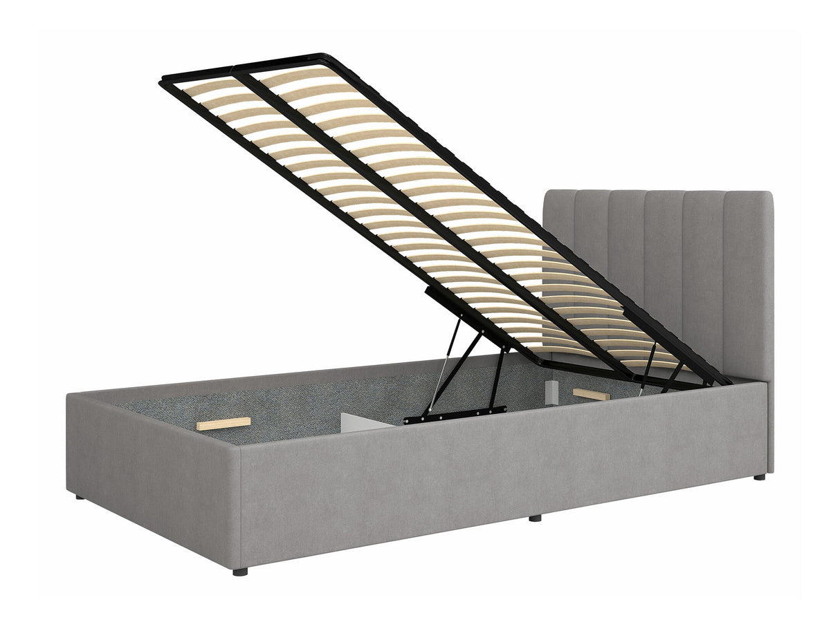 Hálószoba garnitúra Meble MOSSA II, A héjbútorok színe: Kasmír, Led világítás: Nem, Ágykeret színe: Cloud 03