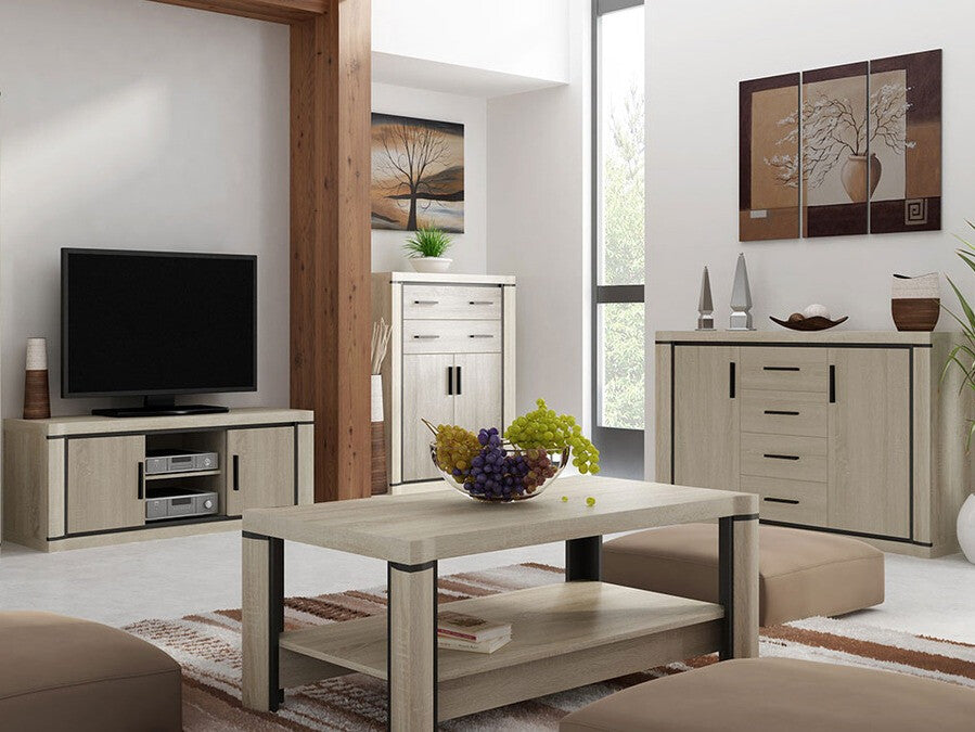 Dohányzóasztal Dallas D15, Szín: Sonoma tölgy