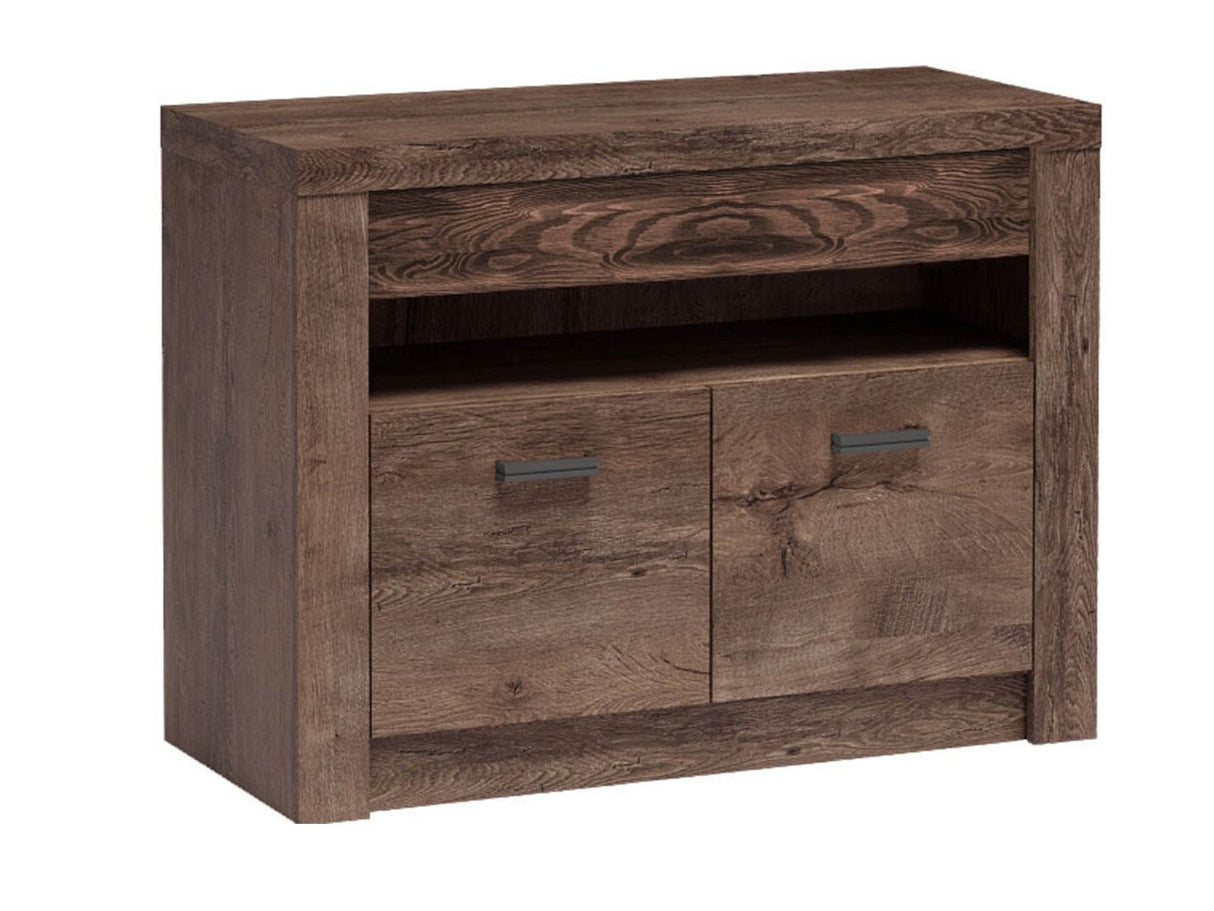 TV-állvány Indianapolis (Nadia N10), Szín: Sötét kőris, Led világítás: Nem