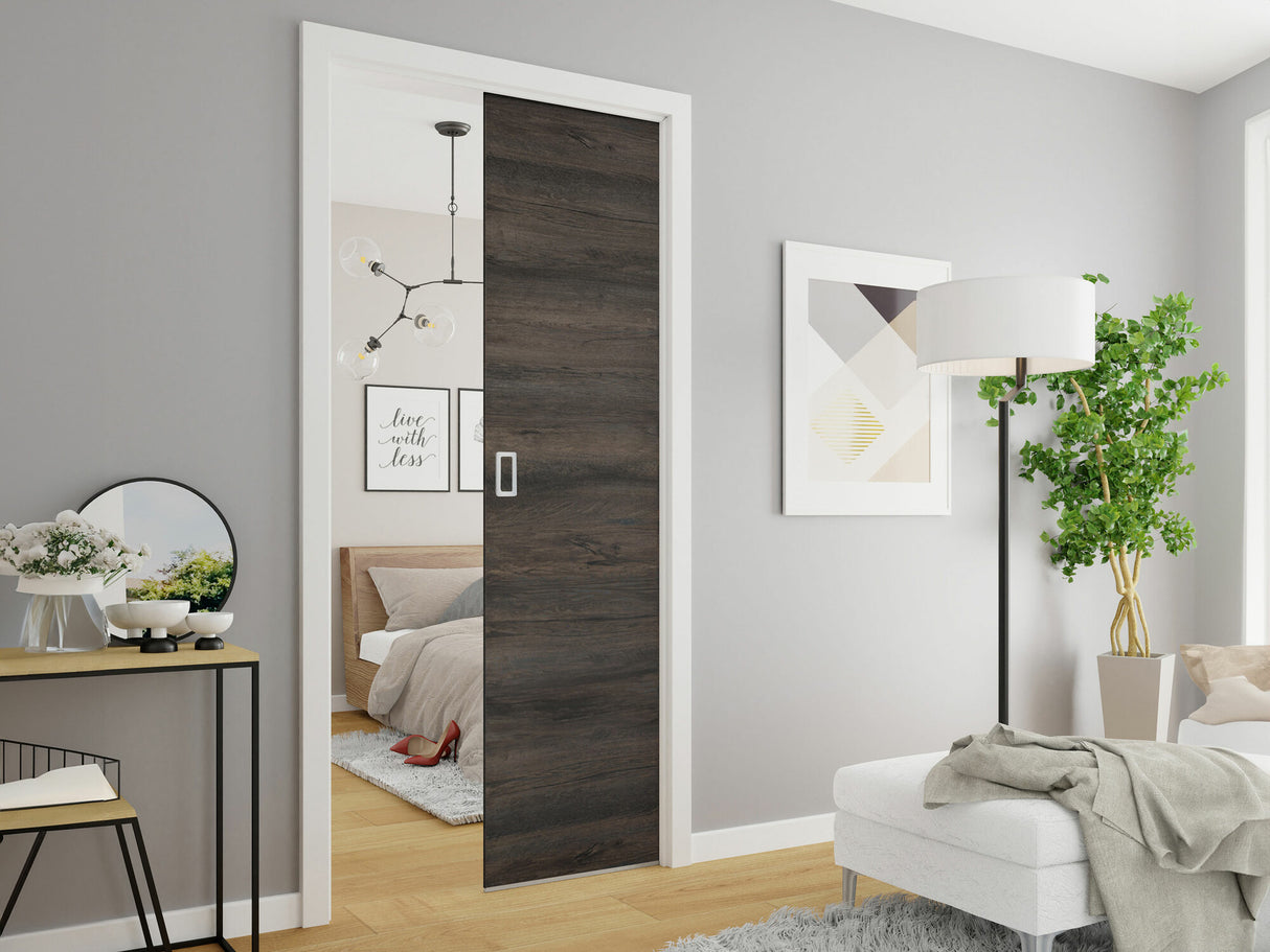 Tolóajtók Drzwi w kasecie EVO 70 (drz+kas+oście), Szín: Sötét kőris