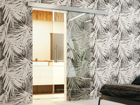 Tolóajtók Drzwi bez piaskowania PORTO 90 u realing Szkło hartowane (Windsor)