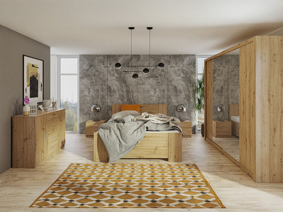 Hálószoba garnitúra Bonem VIII (Kler VIII), Szín: Artisan tölgy